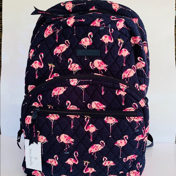 flamingo backpack vera bradley